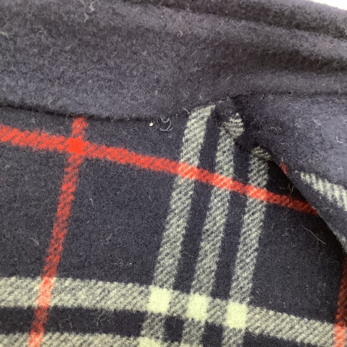 [Used] Burberrys Women's Coat Cashmere Navy B Rank thumbnail 4