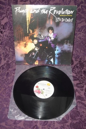 Prince And The Revolution Let's Go Crazy 1st 12" Maxi-Single, SRC Press VG+/VG+
