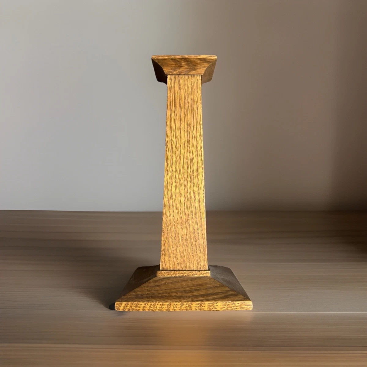 Vintage STICKLEY Mission Oak Candlestick Holder #89-13 – Dated