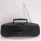 Vintage Sony CFS-B15 Radio Cassette Boom Portable Recorder AM/FM Battery Tested