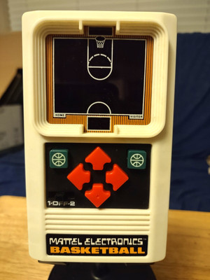 Vintage 1978 Mattel Electronics Basketball Game TESTED & Works 9V Not Included