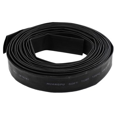 2:1 Ratio Thermo Shrinking Tubes Tube 6.5 Meters Black