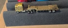 Matchbox Kenworth Aerodyne cab-over truck wth drop deck trailor by Lesney