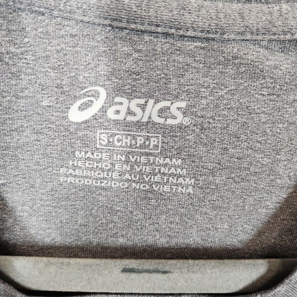 ASICS Tcs New York City Marathon Mens Gray Short Sleeve Shirt - Size Small thumbnail 7