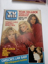 TV Week Magazine Stray Cats Tom Selleck
