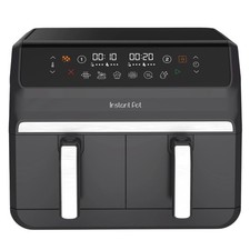 Instant Pot Vortex Dual 8L Air Fryer Removable Trays Touch Function Truffle Grey