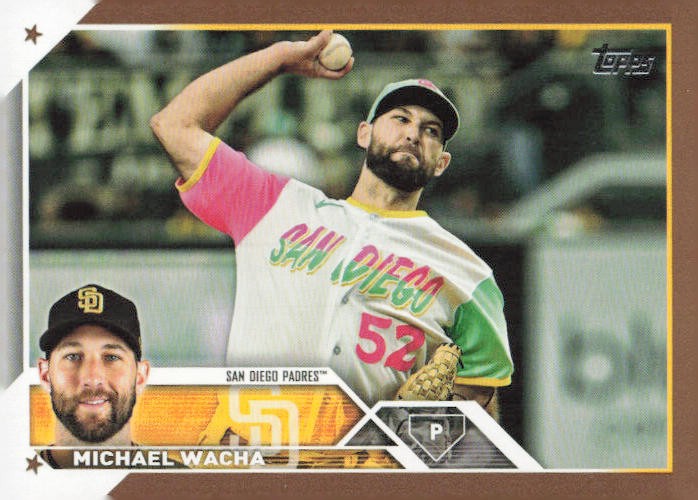 2023 Topps Update #US96 Michael Wacha Gold #/2023