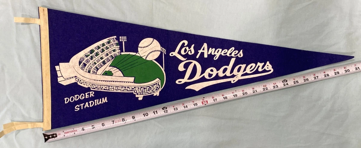 Los Angeles Dodgers Baseball Original Vintage Sports Pennants and