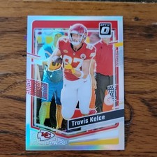 Panini 2023 Donruss Optic Prizm Travis Kelce #94 Chiefs Football