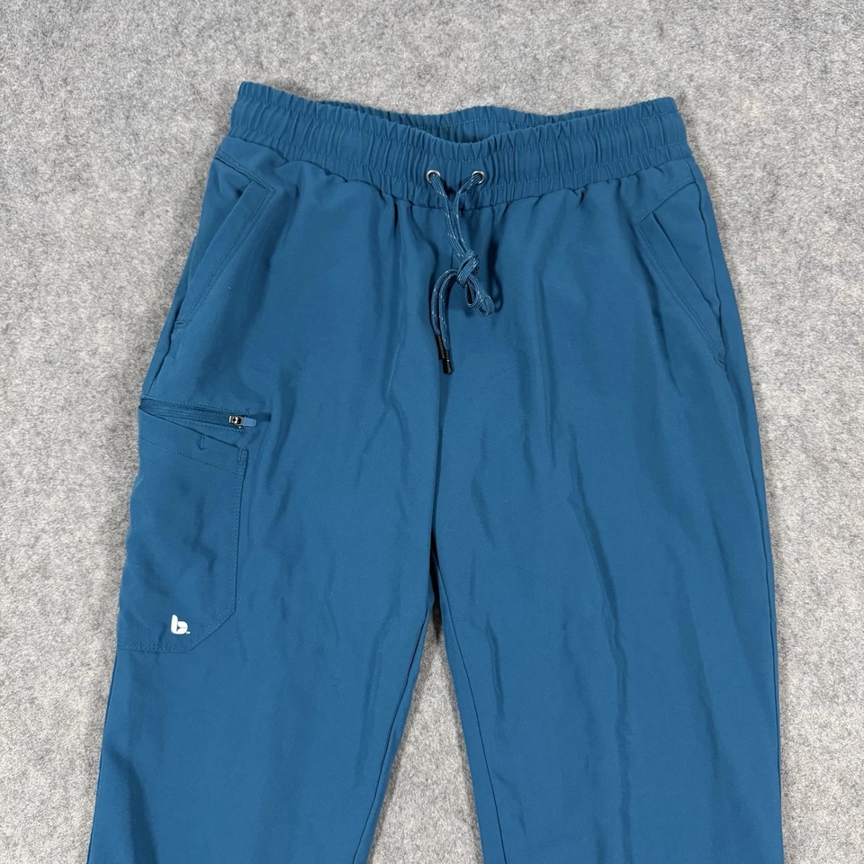 Barco Unify Workwear Scrub Pants Women's Size Small (Actual W29xL26) Teal Blue - Image 2 of 4