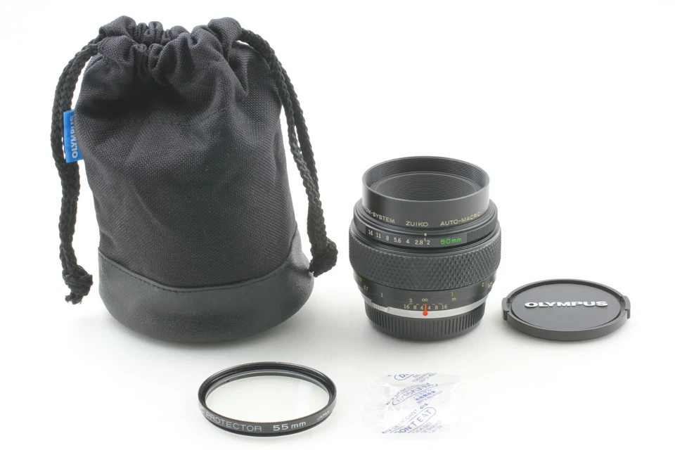 Late Model 【N MINT】 Olympus OM-System Zuiko Auto-Macro 50mm F2 Lens From Japan - Image 2 of 4