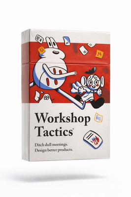 #ad Creative Meeting Game Workshop Tactics Deck for Teams Designers Facilitators $29.00