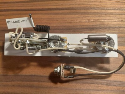 Premium Bill Lawrence Style 5-way Telecaster Harness   CRL, NOS PIO K40Y-9 Caps