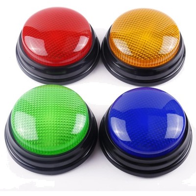 Quiz Buzzer Kinder, Antwort Button, Licht Ton, 4er Set, Lernspielzeug, Mehrfa...
