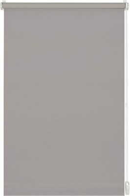 Gardinia Easyfix Rollo Uni steingrau 100 x 150, Polyester, 100 x 150 cm