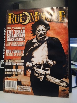 Rue Morgue Magazine #42 Nov/Dec 2004  The Texas Chainsaw Massacre, Rob Zombie 