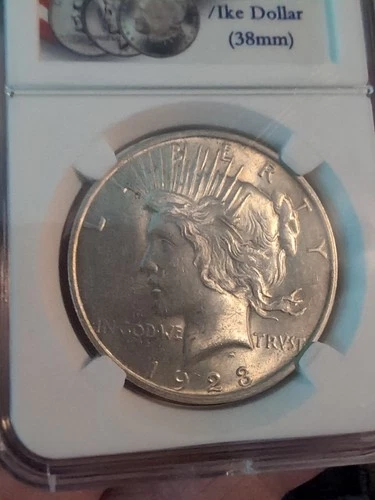 1923 Peace Silver Dollar $1 BU Brilliant  Uncirculated 90% Silver