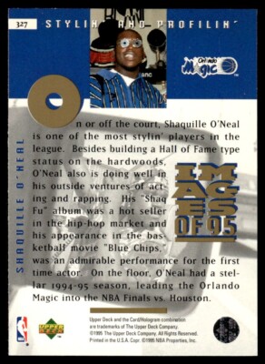 1995-96 Upper Deck Images of 95 Stylin