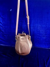 Borsa Cartier tracolla vintage pelle bordeaux come nuova tracolla secchiello