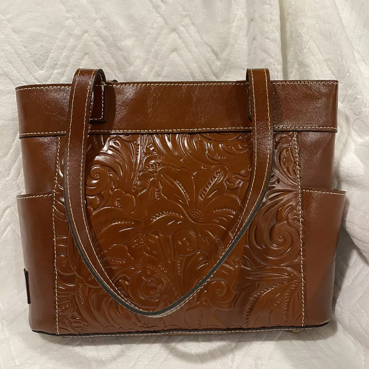 Patricia nash online embossed handbags