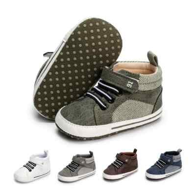 Baby Shoes Crib Infant Boy Girl Soft Sole PreWalker 0-18 Months Non-slip  Trainer