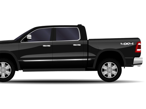 4x4 Off-Road Four Wheel Drive Decal Stickers Size Size 16 x 3 inch (Set of 2) - Picture 4 of 9