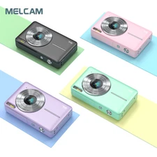 Digital Camera 1080P FHD Camera 44MP 32GB Card 16X Zoom Black Pink Purple Green