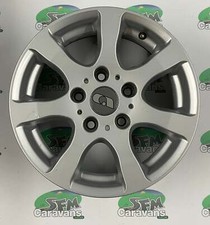 Adria caravan alloy wheel; 14", 5 stud
