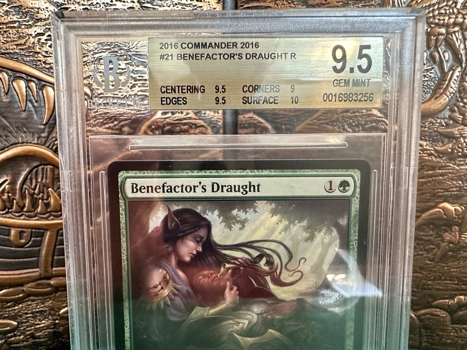 Benefactor’s Draught - MTG - Commander 2016 - GEM Mint. BGS 9.5 and POP 1. - Image 2 of 4
