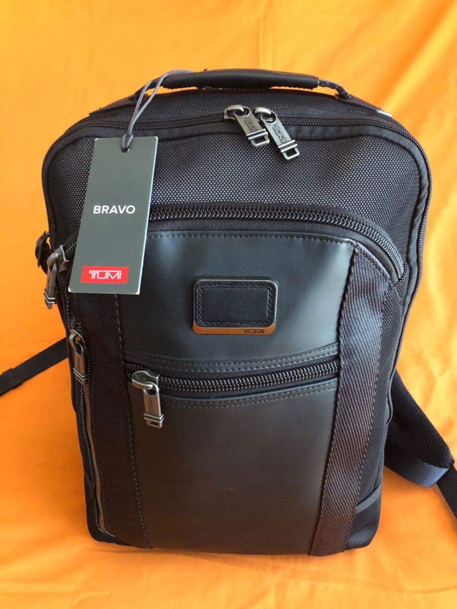 NWT TUMI Alpha Bravo Backpack Davis Edition, Black with NWT TUMI Alpha Bravo Backpack Davis Edition, Black with
