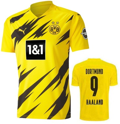 Borussia dortmund shirt HAALAND Home 2020-21 Puma Home ...