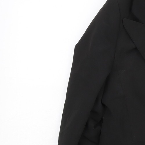 Miss Selfridge Womens Black Polyester Jacket Suit Jacket Size 10 - Picture 7 of 10