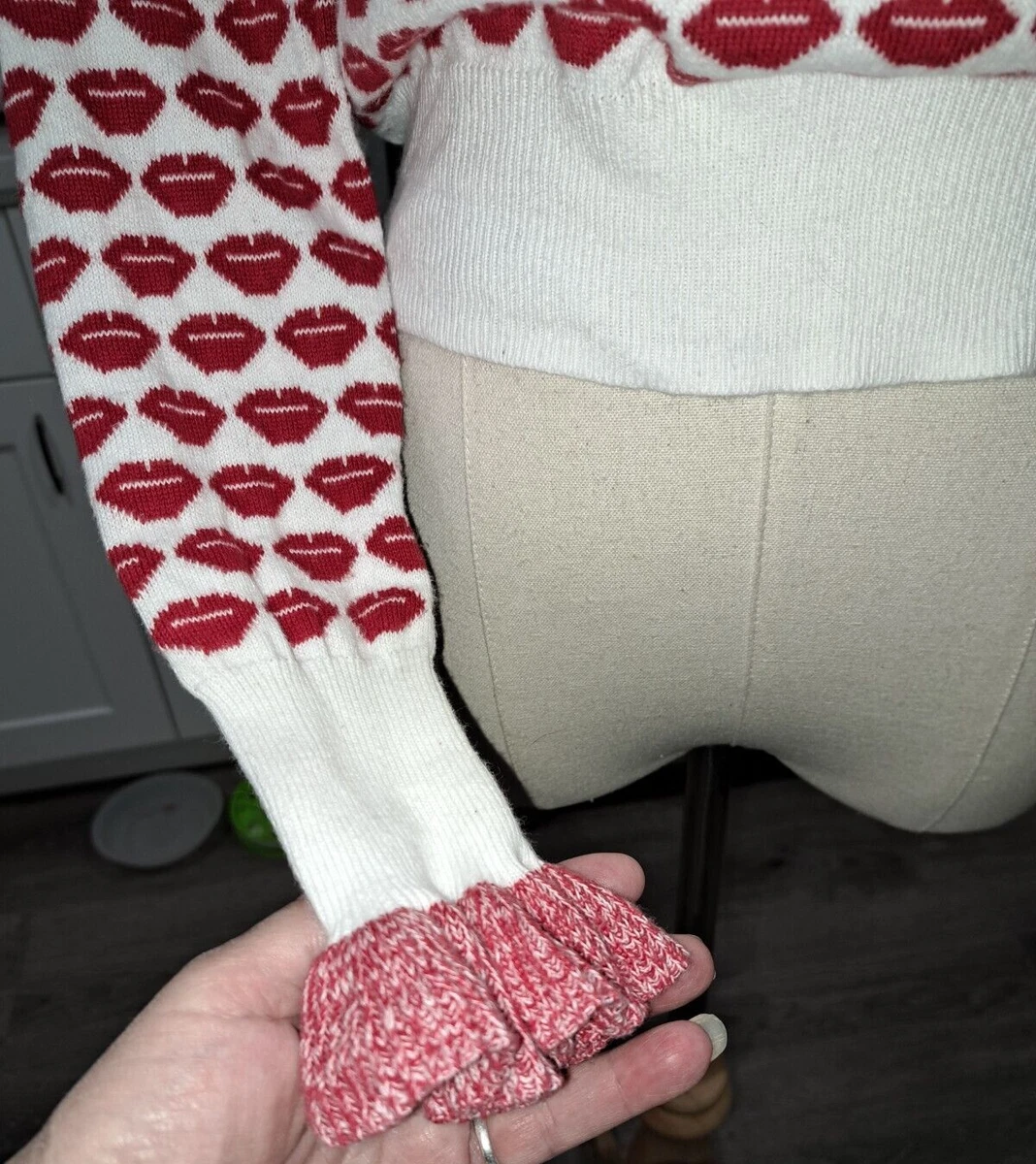 French connection lips sweater clearance