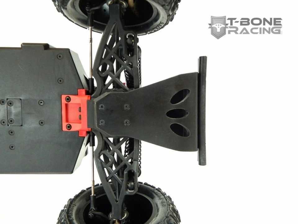 Para-choque traseiro T-Bone Racing 47024 TBR XV4 vermelho: RedCat Racing TR-MT10E - Imagem 3 de 4