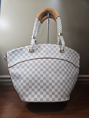 LOUIS VUITTON Damier Azur Pampelonne GM | eBay