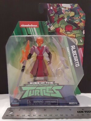 RARE Mislabeled misprint NINJA TURTLE Foot Lieutenant supposed to be Alberto