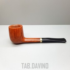 BREBBIA PIPA PRESIDENT 8005 LISCIA PURA GHIERA ORO 18KT MADE ITALY