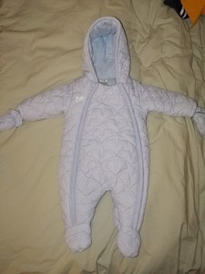 mamas and papas quilted pramsuit