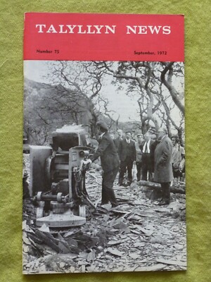 TALYLLYN NEWS / SEPT 1972 / #75 / THE WAY AHEAD
