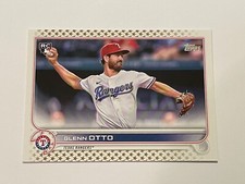 2022 Topps Baseball Gold Stars Rookie #437 - Glenn Otto RC - Texas Rangers