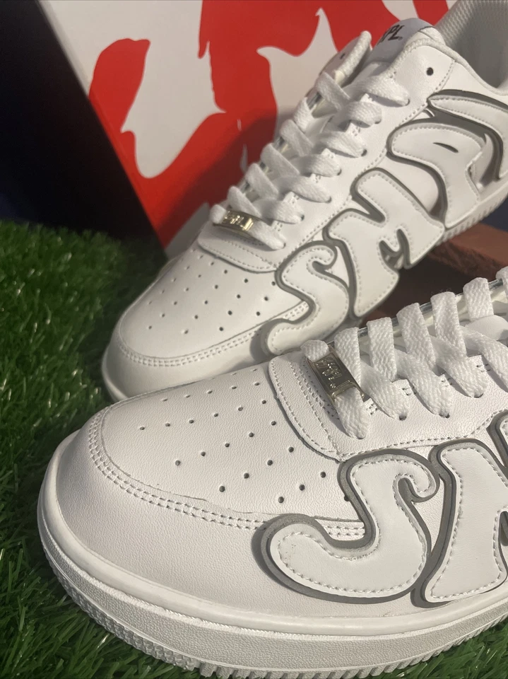 Sample Industries Look Ver Muestra Para Hombre Talla 10.5 Blanco/Blanco Uno De Pocos/¿Y Si? Foto 3 de 4