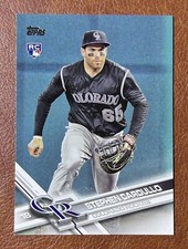 2017 Stephen Cardullo Rookie Card Colorado Rockies Topps Baseball Card # 397
