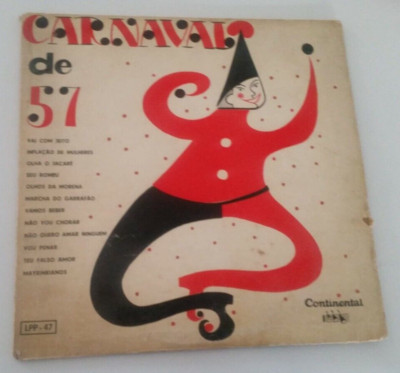 CARNAVAL 57  sambas BRAZILIAN 10'' LP 