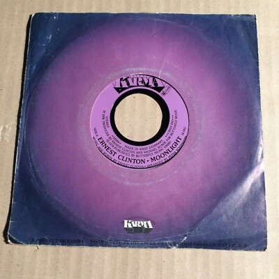 ERNEST CLINTON - MOONLIGHT / GALAXY - 7''-SINGLE - GERMANY 1978  (10)