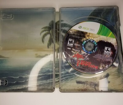 Dead island riptide steelbook microsoft xbox 360 Metal Case with Game works