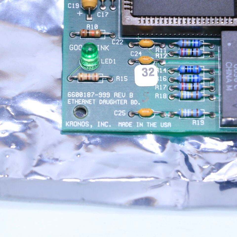 NEW KRONOS 6600187-999 REV B ETHERNET DAUGHTER BOARD - Image 3 of 3