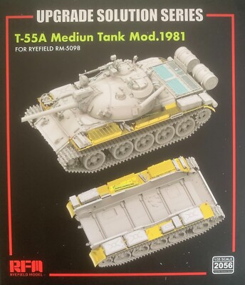 RYEFIELD MODEL RFM RM-2056 1/35 Upgrade Set for T-55A Medium Tank Mod.1981
