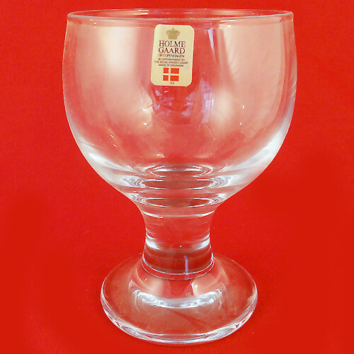 HOLMEGAARD DANISH INN White Wine #3110602 Tall 4 1/8" NEW NOT USED made Denmark - Picture 2 of 3