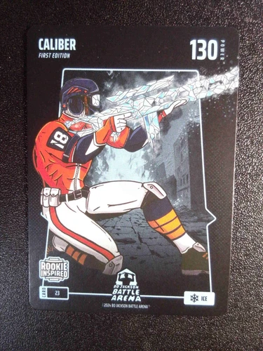 Bo Jackson Battle Arena Caliber Caleb Williams Ice card #23