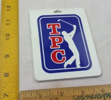 TPC Scottsdale Phoenix Open golf bag tag 1980s-90s hard plastic